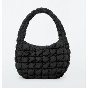 COS Quilted Mini Bag in Black